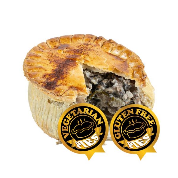 Mad About Pies - Gluten Free Mixed Field & Forest Mushroom & Spinach Pie