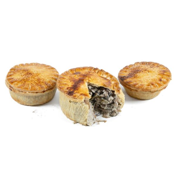 Mixed Field & Forest Mushroom & Spinach Cooked Pies